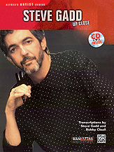 Steve Gadd : Up Close Drum Set BK/CD P.O.P. cover Thumbnail